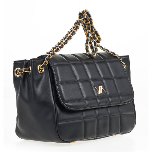 Verde Γυναικεία Τσάντα Ώμου 16-7106 Μαύρο